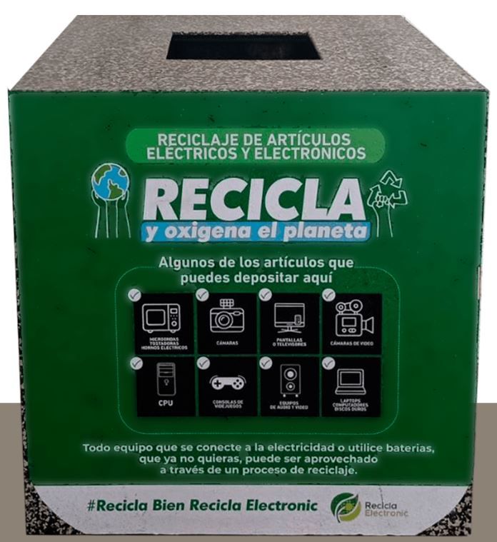 Instalación de puntos verdes en todo el país.