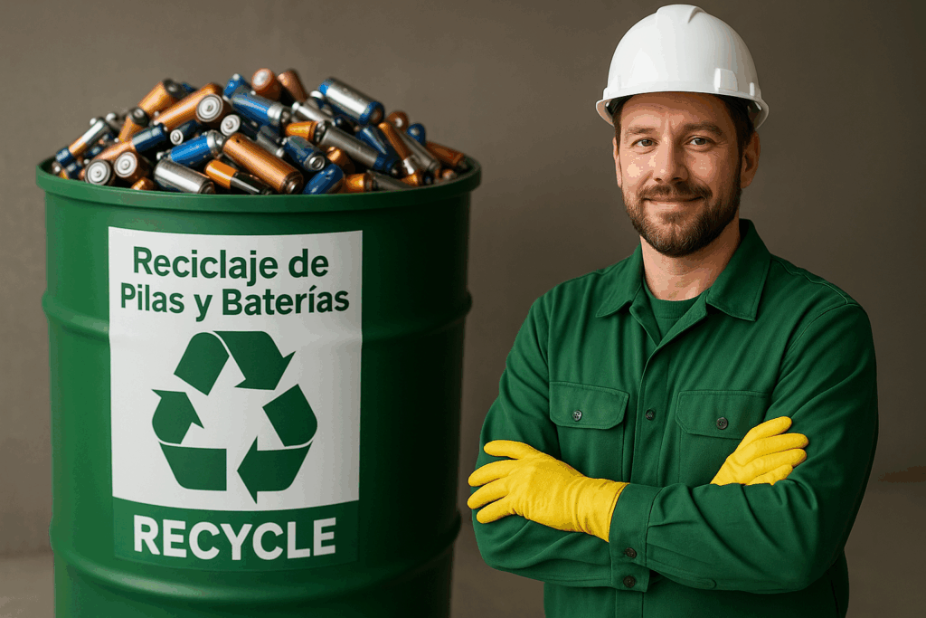 Reciclaje de Pilas y Baterías: Cómo Evitar la Contaminación y Reaprovechar Materiales Tóxicos