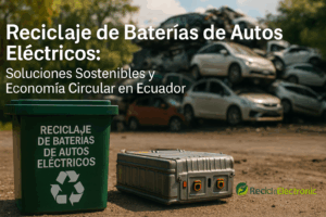 Reciclaje de Baterías de Autos Eléctricos: Soluciones Sostenibles y Economía Circular en Ecuador