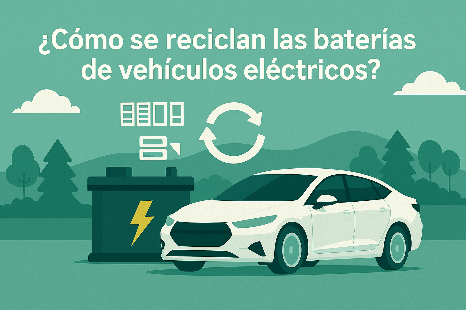 Procesos y tecnologías en el reciclaje de baterías de vehículos eléctricos