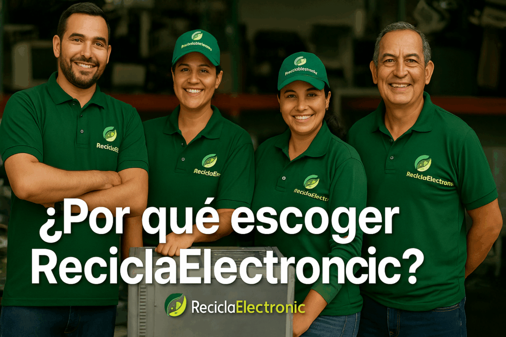 ¿Por qué escoger Recicla Electronic para reciclar tus baterías?