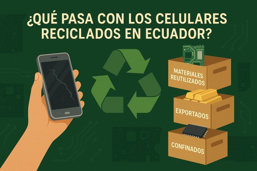 El proceso técnico de reciclaje de celulares es mucho más complejo de lo que la mayoría imagina. Los gestores autorizados siguen una cadena precisa de pasos que garantizan seguridad y trazabilidad.​