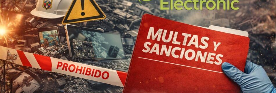 Conoce las multas y sanciones por mal manejo de residuos electrónicos en Ecuador y cómo cumplir la ley para evitar riesgos ambientales y legales.