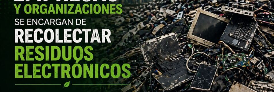 Qué empresas y organizaciones se encargan de recolectar residuos electrónicos